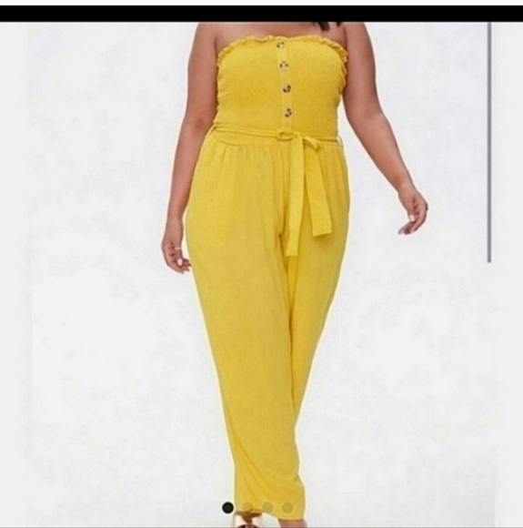 Toxika 2x strapless jumpsuit - Picture 1 of 3